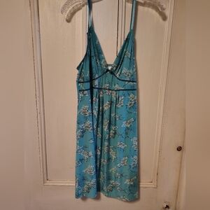 Ambrielle Turquoise Nightie Slip Chemise Size Large